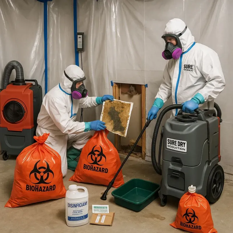 Contaminated Water Handling Protocols process in Barre, MA