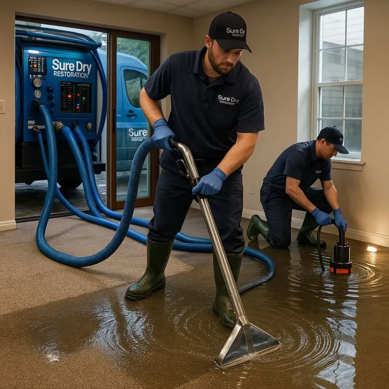 Water Extraction and Removal process in Barre, MA